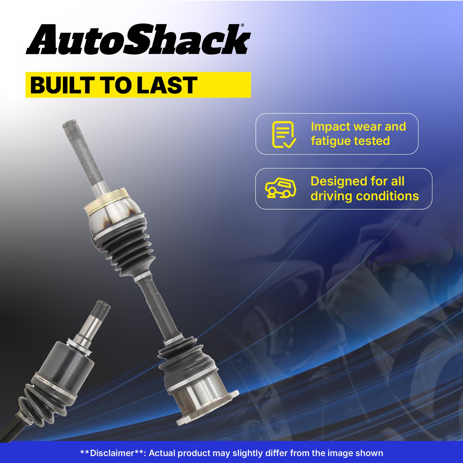 Front CV Axle Shafts for 2012-2017 Hyundai Accent