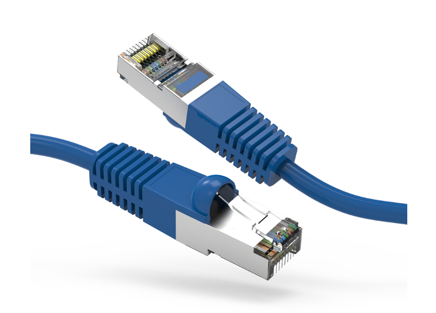 Cat5E 350MHz shielded STP patch cable 1ft 2ft 3ft 5ft 6ft 7ft 10ft Lot of 1,5,10