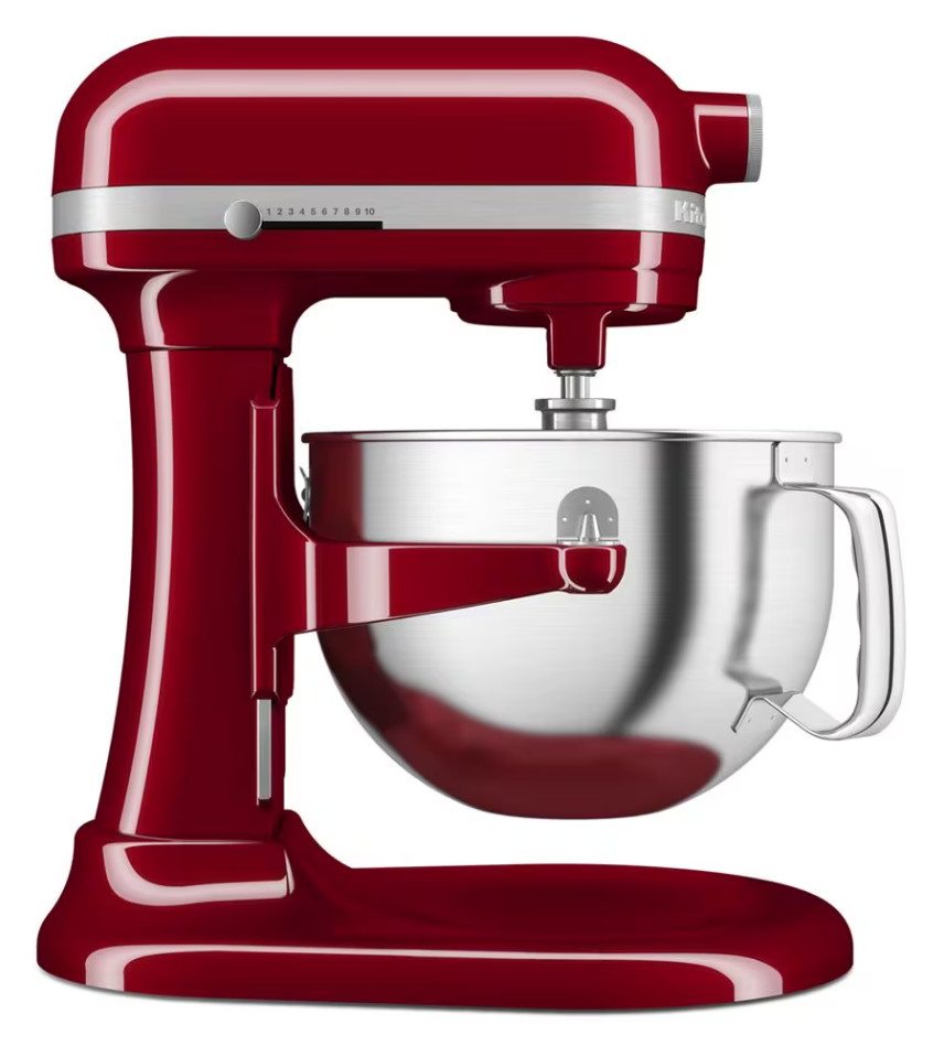 KitchenAid RKSM60ER Refurbished 6 Quart Bowl-Lift Empire Red Mixer