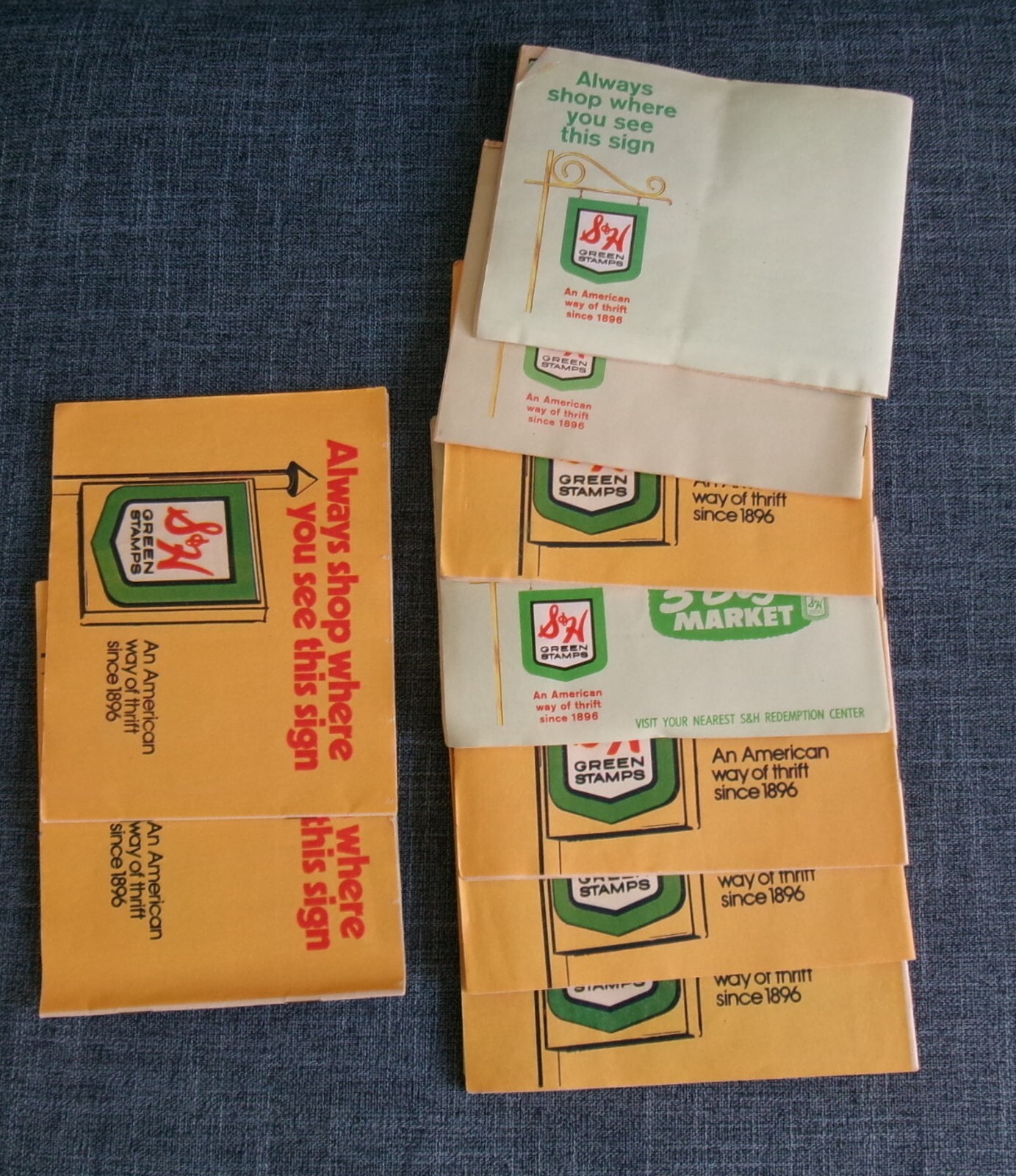 S&H Green Stamp Accumulation