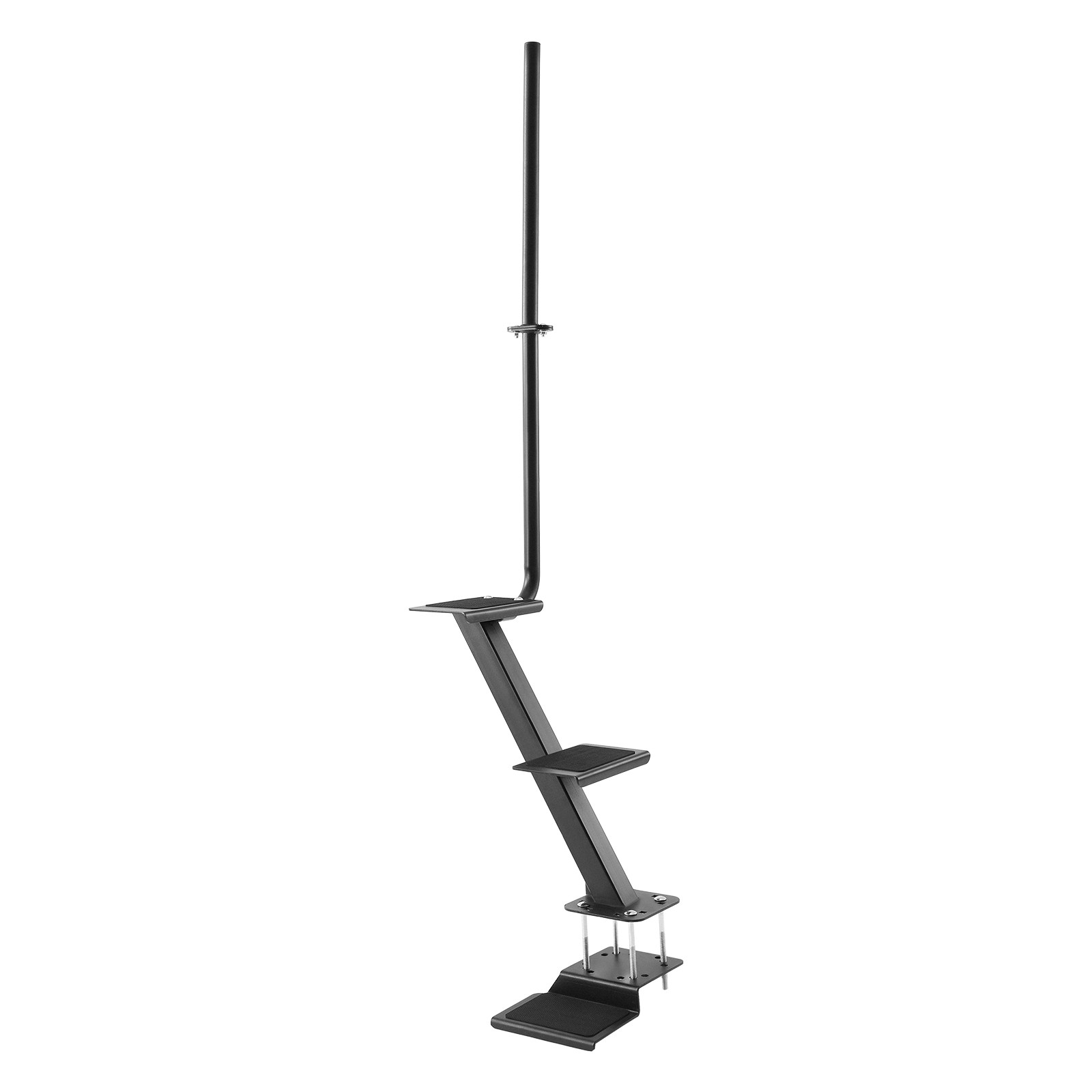 VEVOR Boat Trailer Steps Heavy Duty Boat Steps with Handle 3 Step Bottom Mount