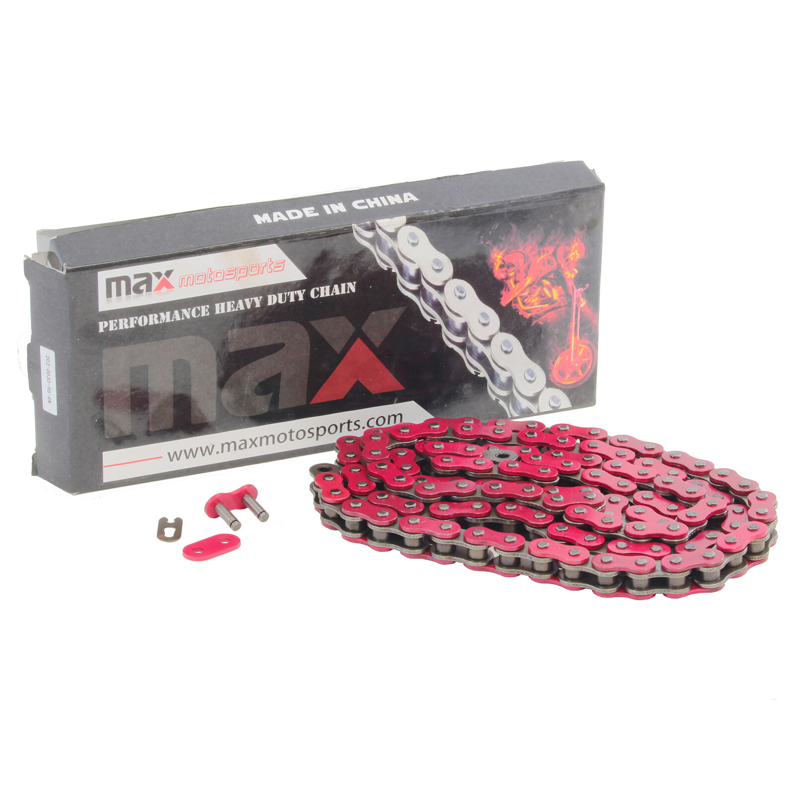 Heavy Duty Red Chain & Sprocket Kit for 1989-2004 Yamaha Warrior 350 YFM350X
