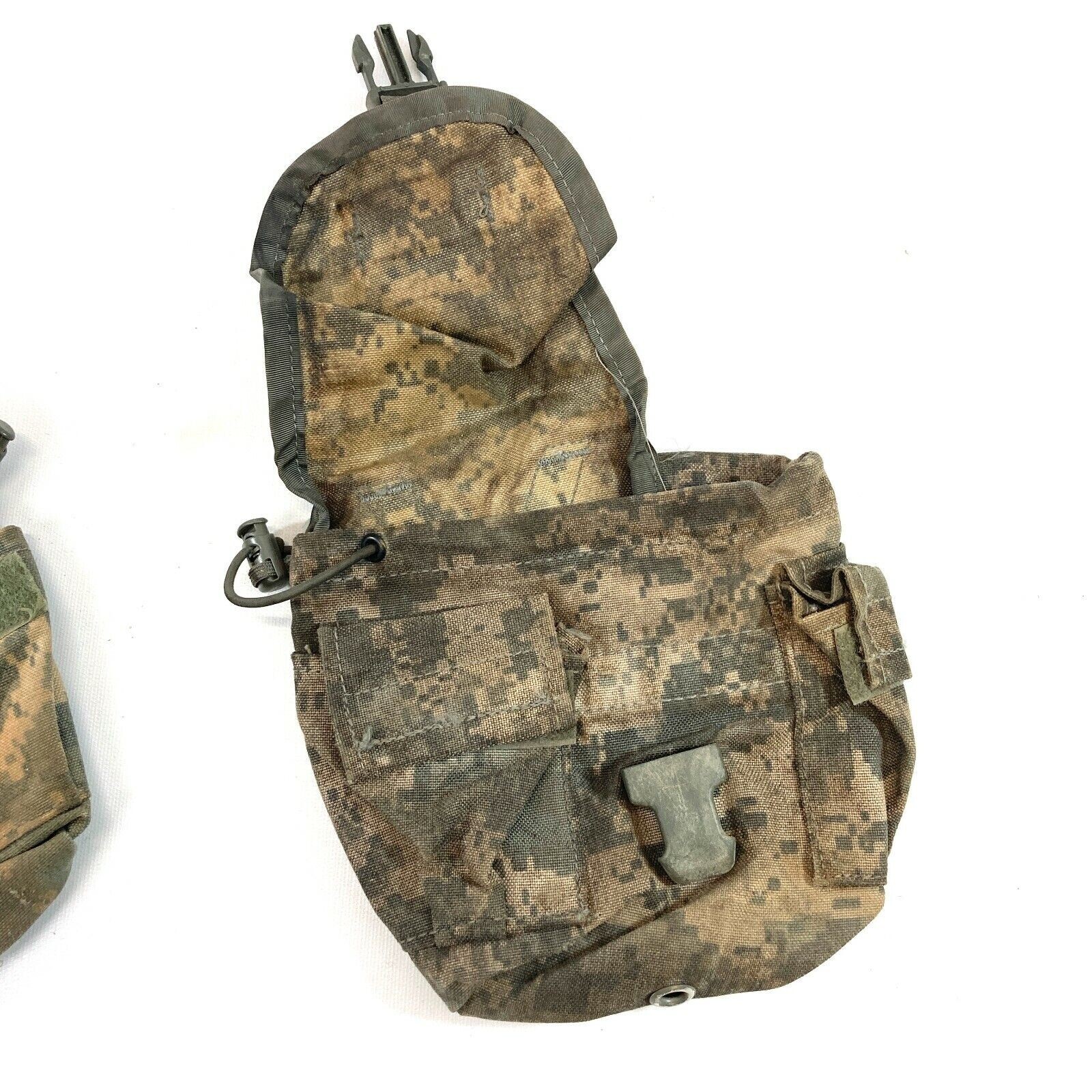 MOLLE II 1 QT Canteen / Utility Pouch ACU with OD Canteen VGC