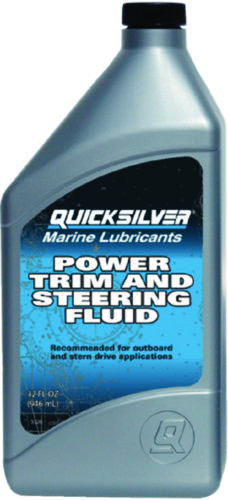 Mercury Quicksilver 858075Q01 OEM Power Trim and Steering Fluid 32oz