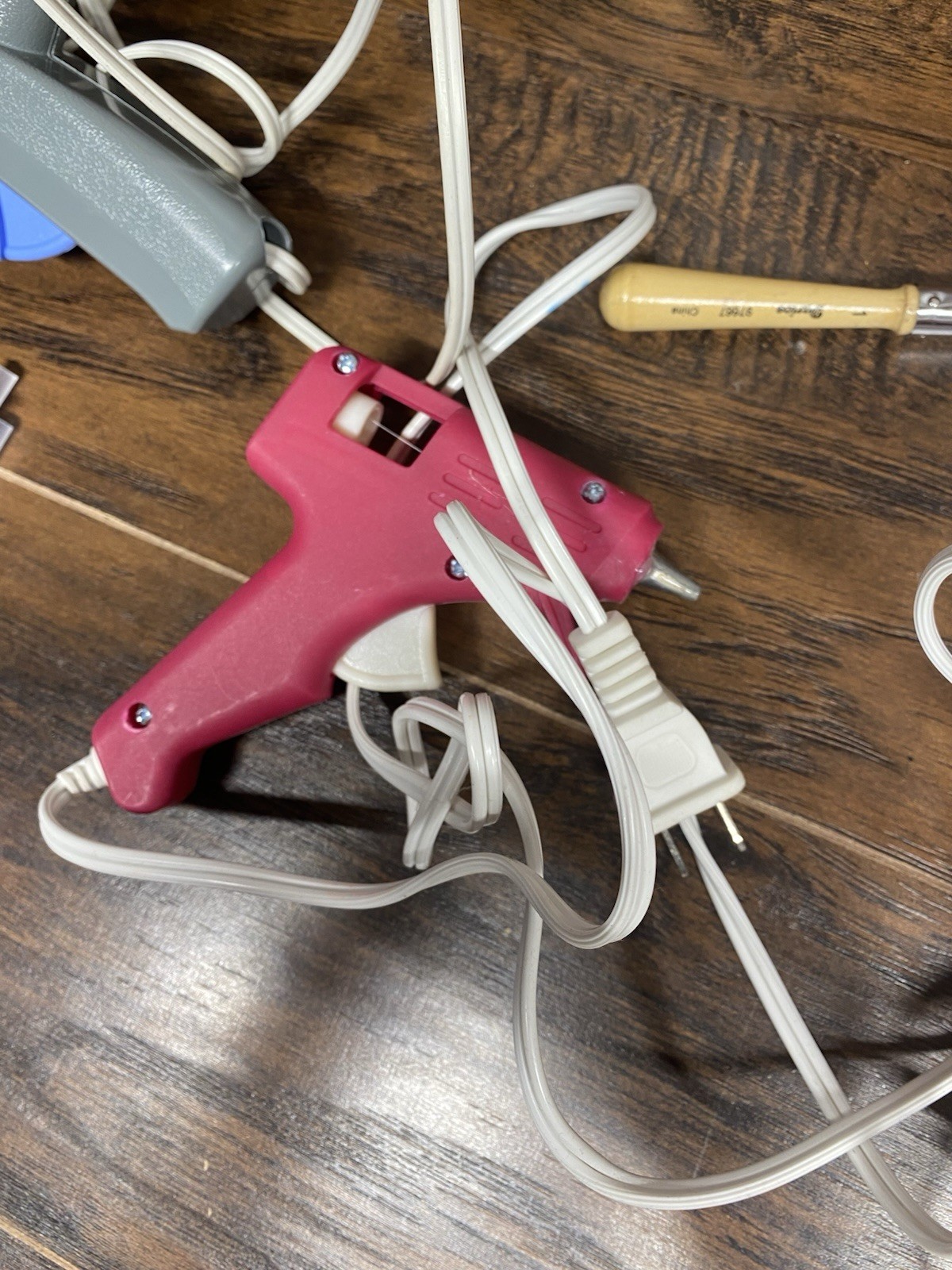 Lot 3 Mini Hot Glue Guns Hi Temp + 50 Glue Sticks Craft DIY Tested Working