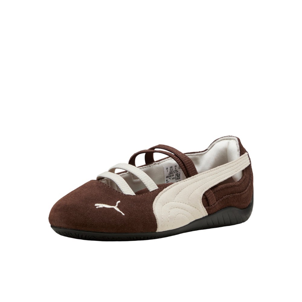 PUMA Speedcat Ballet Suede Youth Girls Brown Flats Casual 40613204