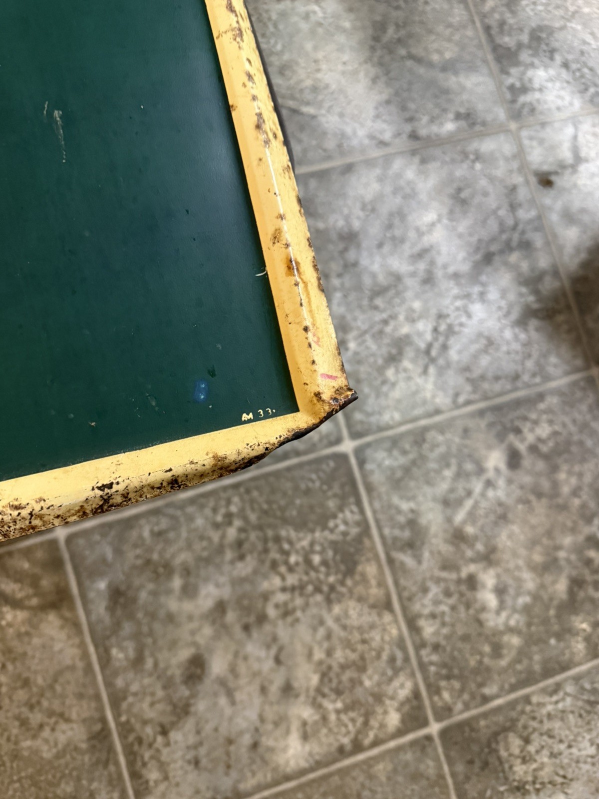 1950's Coca Cola Fishtail Delicious with Food Metal Menu Chalkboard Sign!