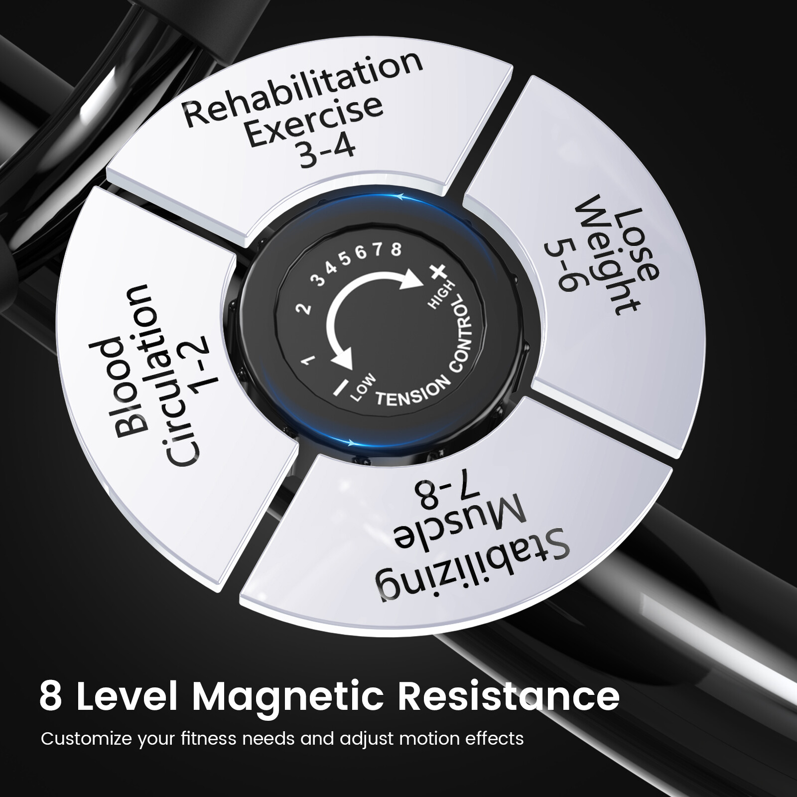 Indoor Recumbent Exercise Bike Stationary Bike Workout Bike Exercise Machine