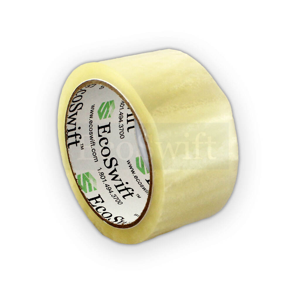 3 ROLLS EcoSwift Carton Box Sealing Packaging Packing Tape 2.0mil 2" x 165 feet