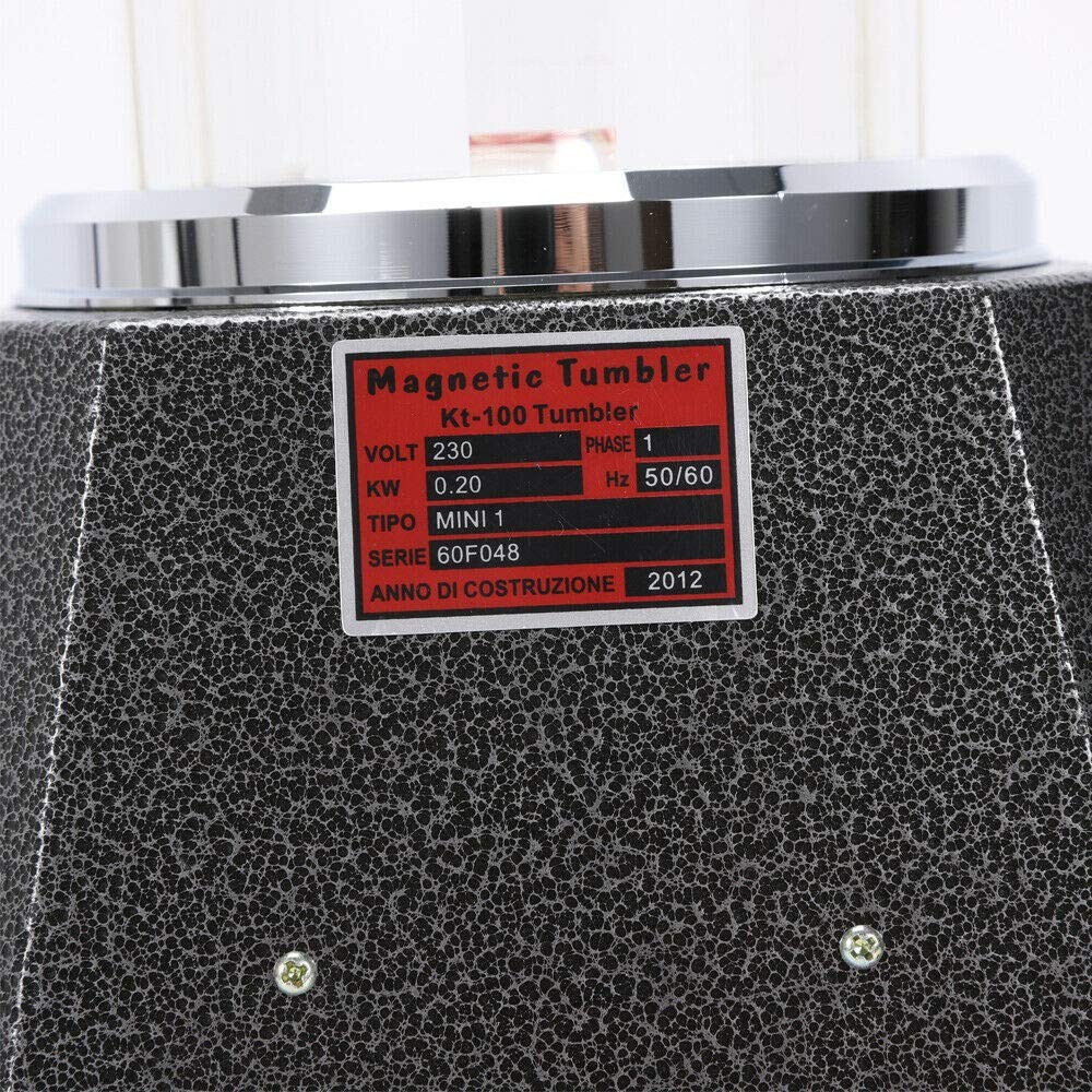 Jewelry Polisher Tumbler 3.93 Inch Mini Magnetic Grinding