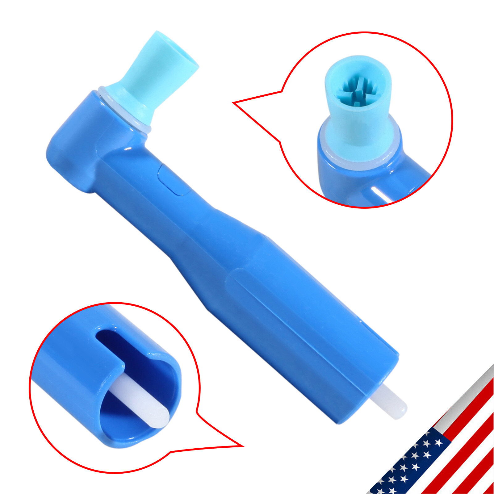 100 pcs Dental Disposable Prophy Angles Top Quality Money back guarantee USA