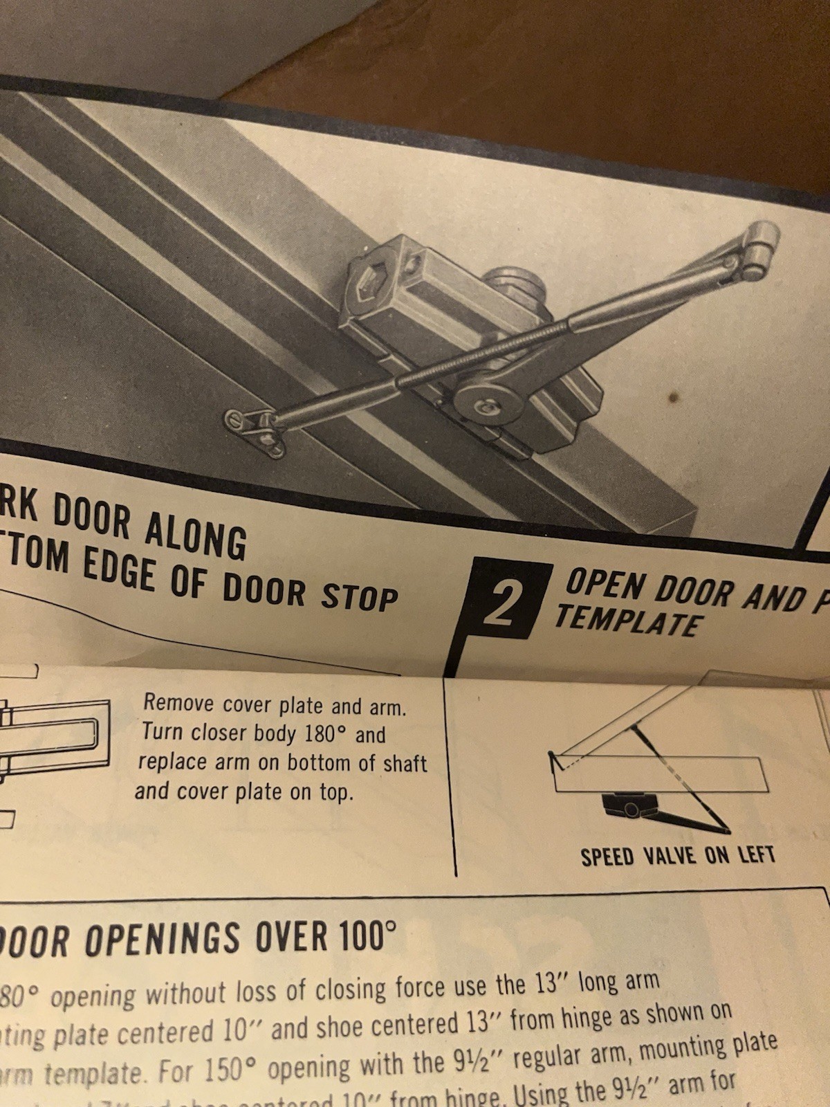 Vintage Schlage Heavy Duty Deadstock DOOR CLOSER In Original Box Zenith Gray