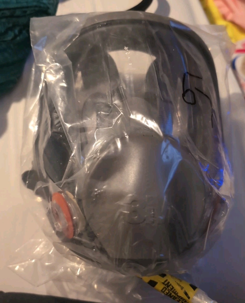 3M 6900 Respirator Mask Air Filter Full Face Protecrion Gas Work Read Descript