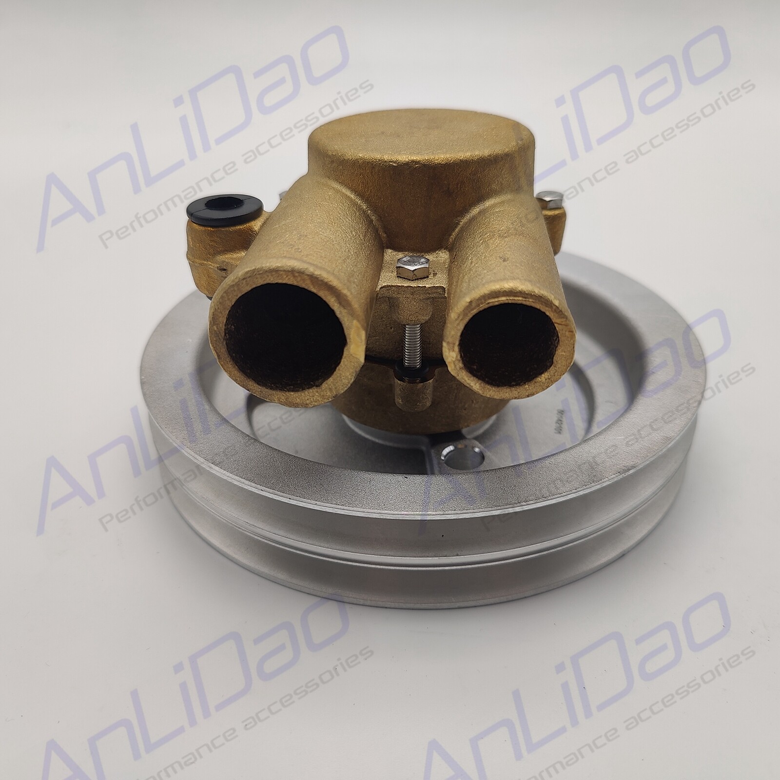 Water Sea Pump w/ V Belt Repl Fits Volvo Penta 21255090 3812520 4.3 GL 5.0 V6 V8