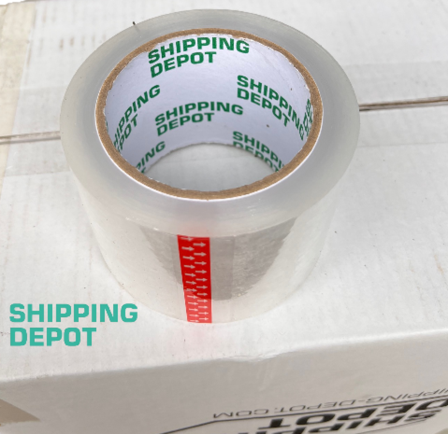 Shipping Depot Carton Box Sealing Clear Packing Tape 3" x 110 Yds up tp 96 Rolls