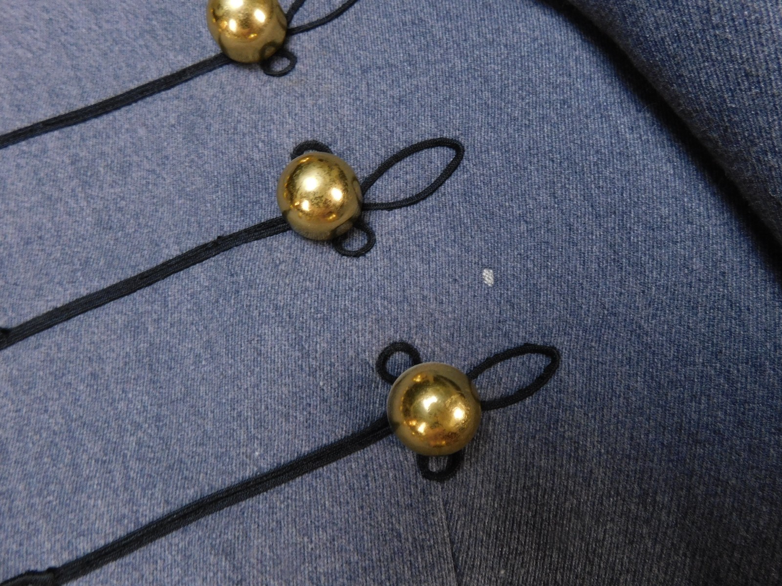 US Military West Point Cadet Dress Jacket 39 Parade Blue Tail Coat Wool Uniform