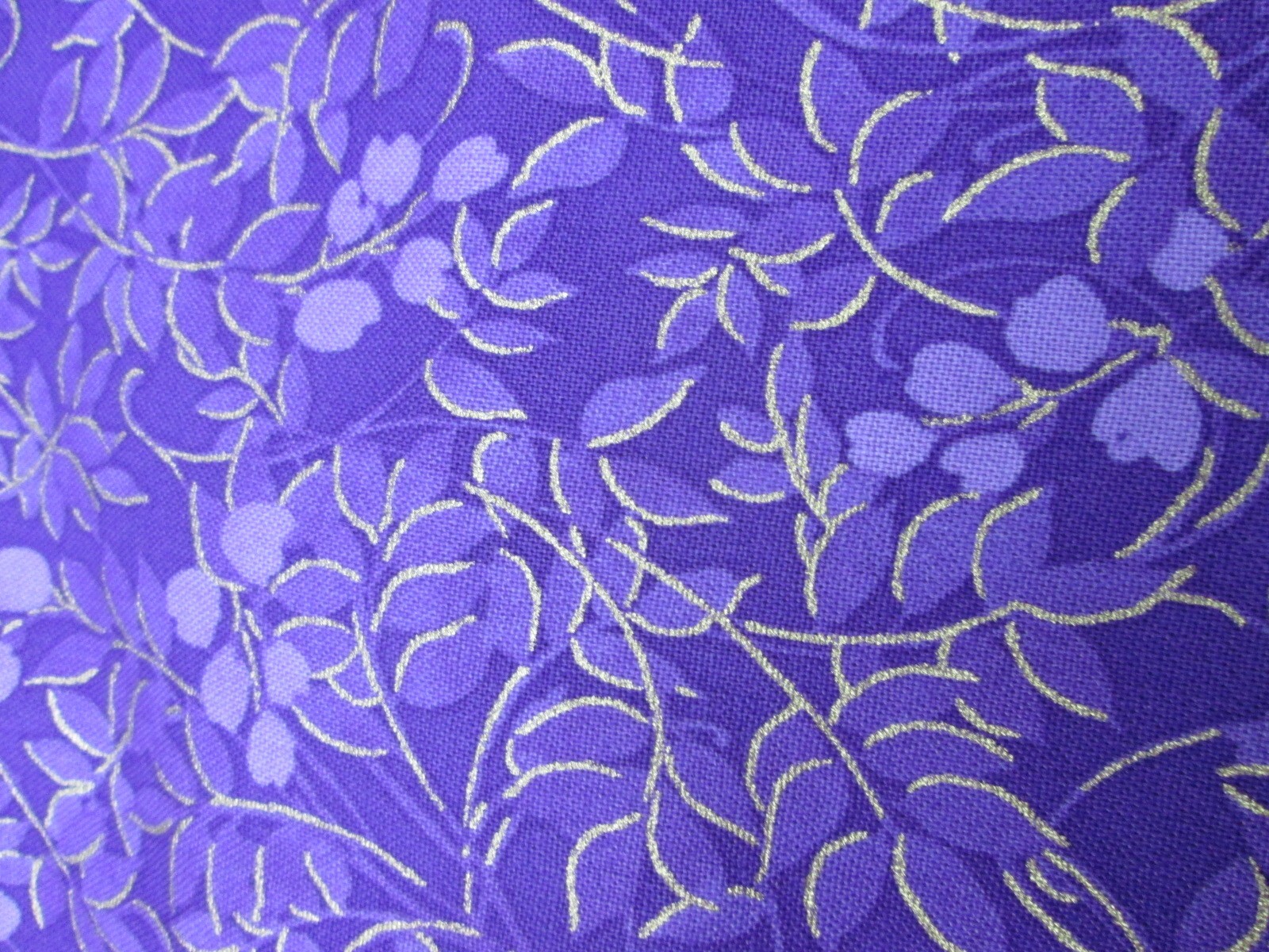 REENACTOR 18THC REV WAR COLONIAL POCKET COTTON VIOLET LILAC RIBBON PURPLE GOLD