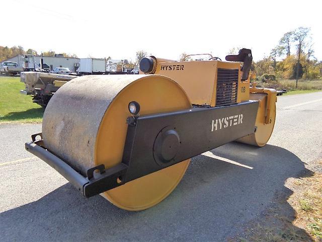HYSTER C350B DOUBLE SMOOTH DRUM ROLLER