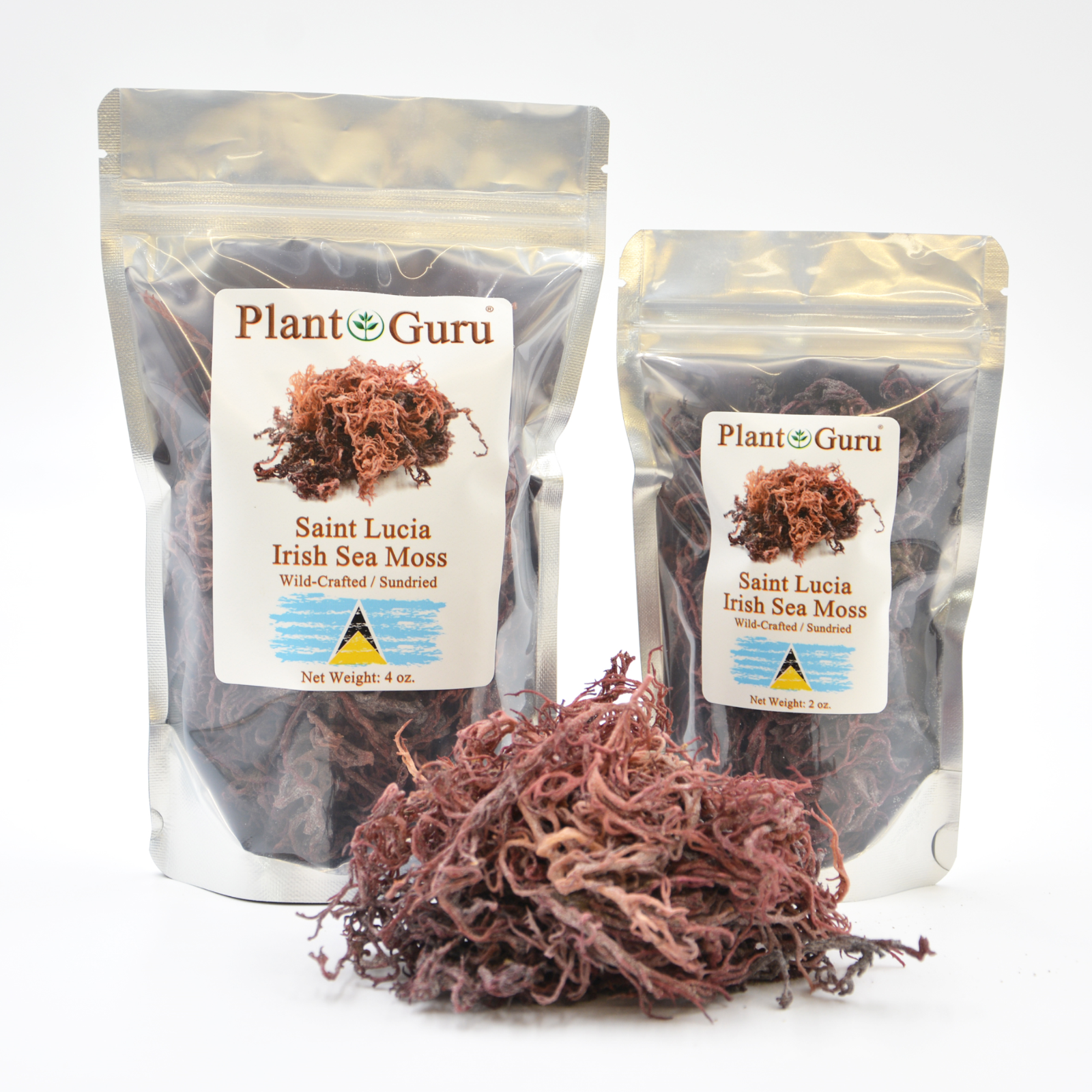 Purple Sea Moss St Lucia / Dr Sebi Irish Moss Wildcrafted 100% Pure Raw