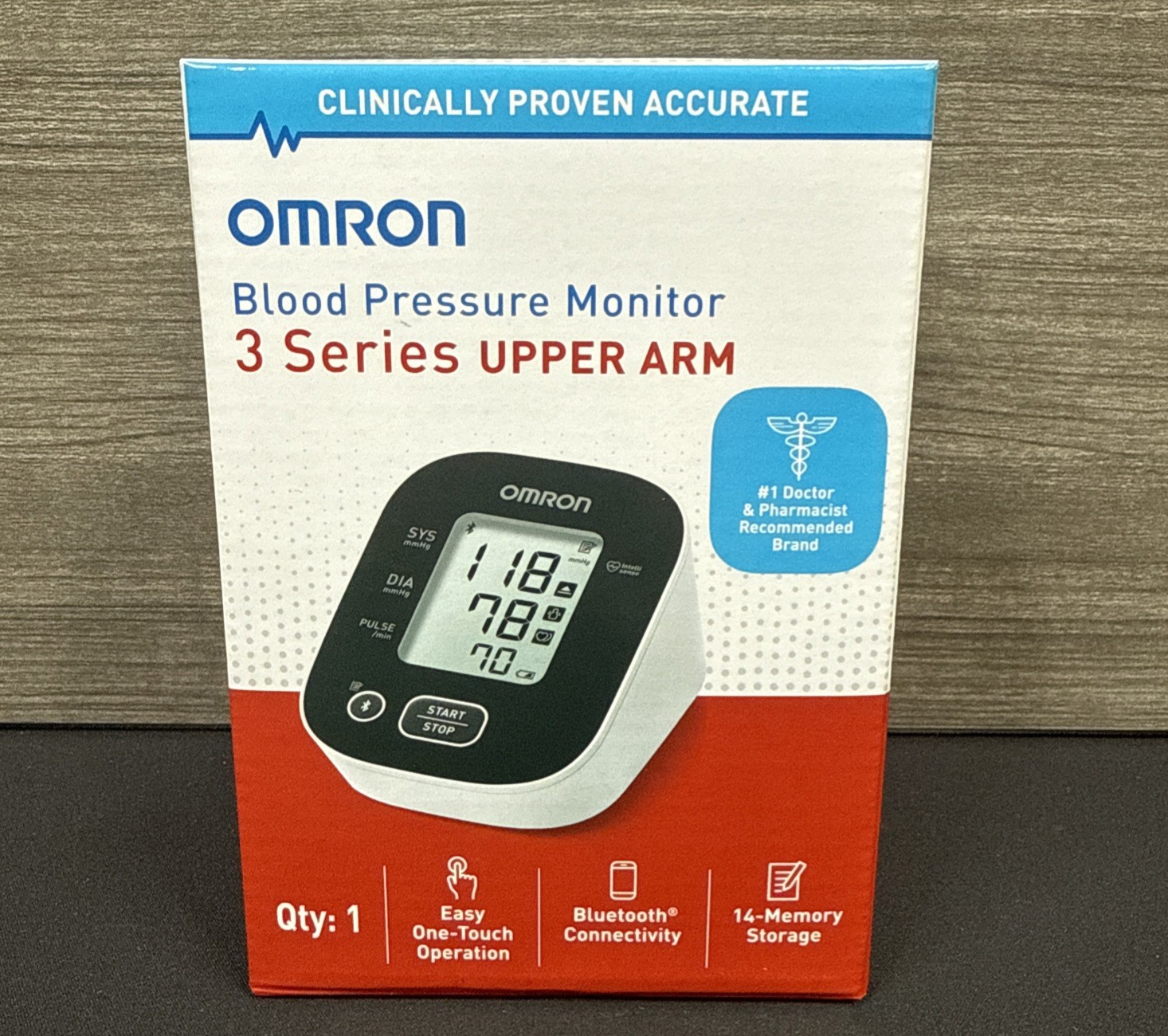 Omron 3 Series Blood Pressure Monitor BP7150 Upper Arm Automatic Digital