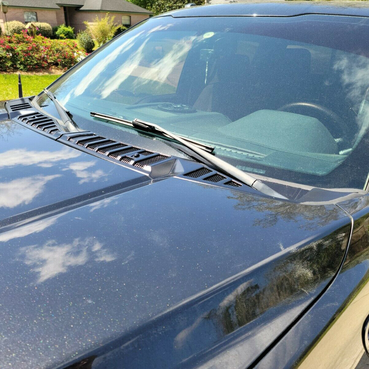 For 2015-2020 16 17 18 Ford F150 Windshield Wiper Cowl Grille Insert Panels Pair