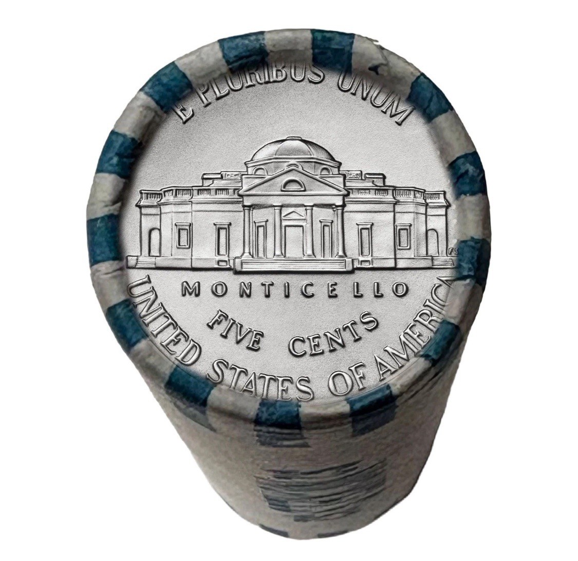 1776–2026 Jefferson Nickel Uncirculated $2 Roll P & D One Roll From Each Mint!!