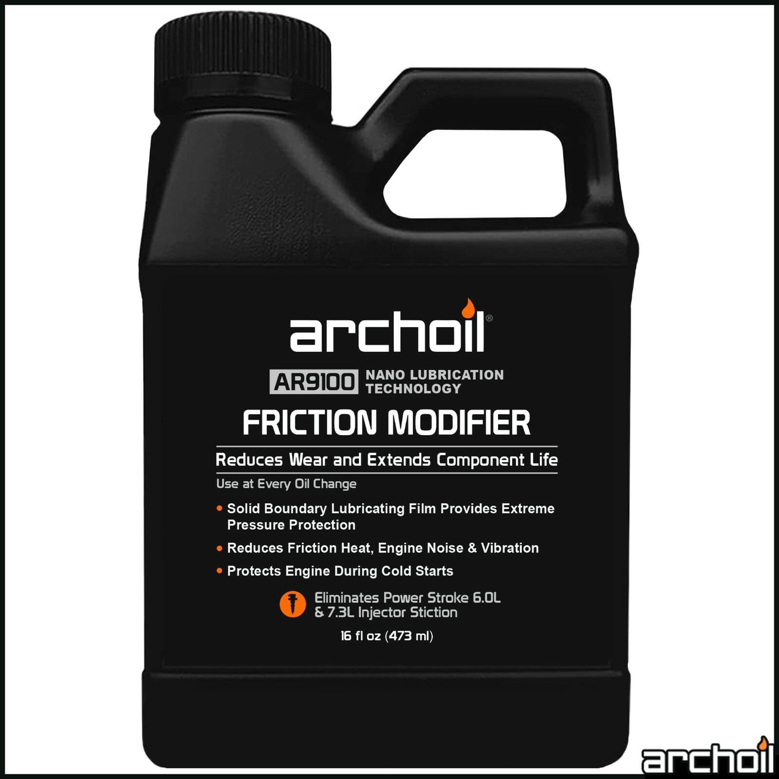 Archoil AR9100 16oz Friction Modifier - Oil Additive - PowerStroke Fix