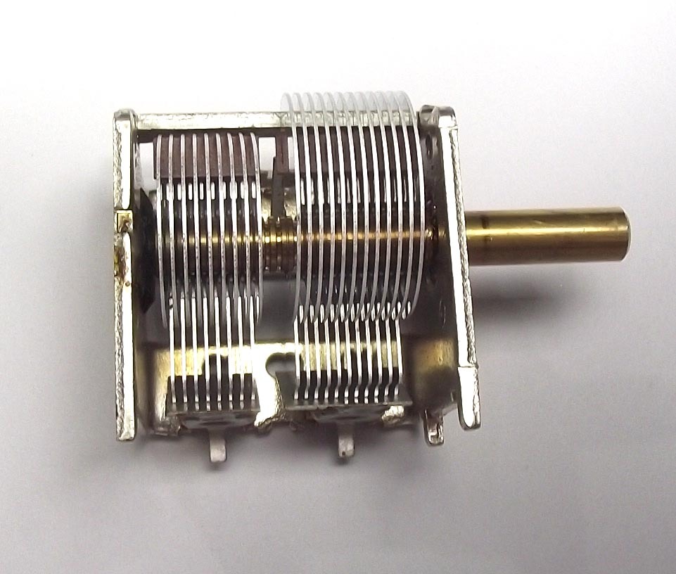 ALPS Air Variable Capacitor 25 - 450pf for Crystal Radio Antenna Tuner Ham Radio