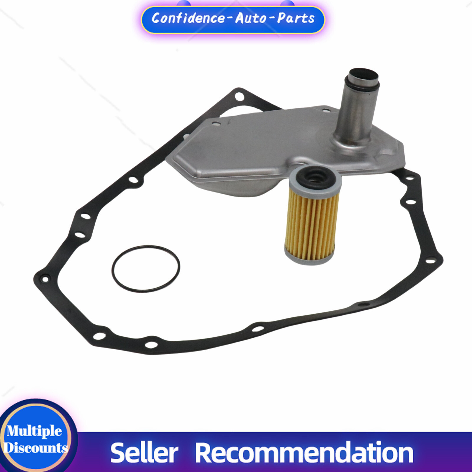 For Nissan Kicks 2018-2024 Versa 20-24 1.6L 3Pcs Transmission Oil Filter Gasket