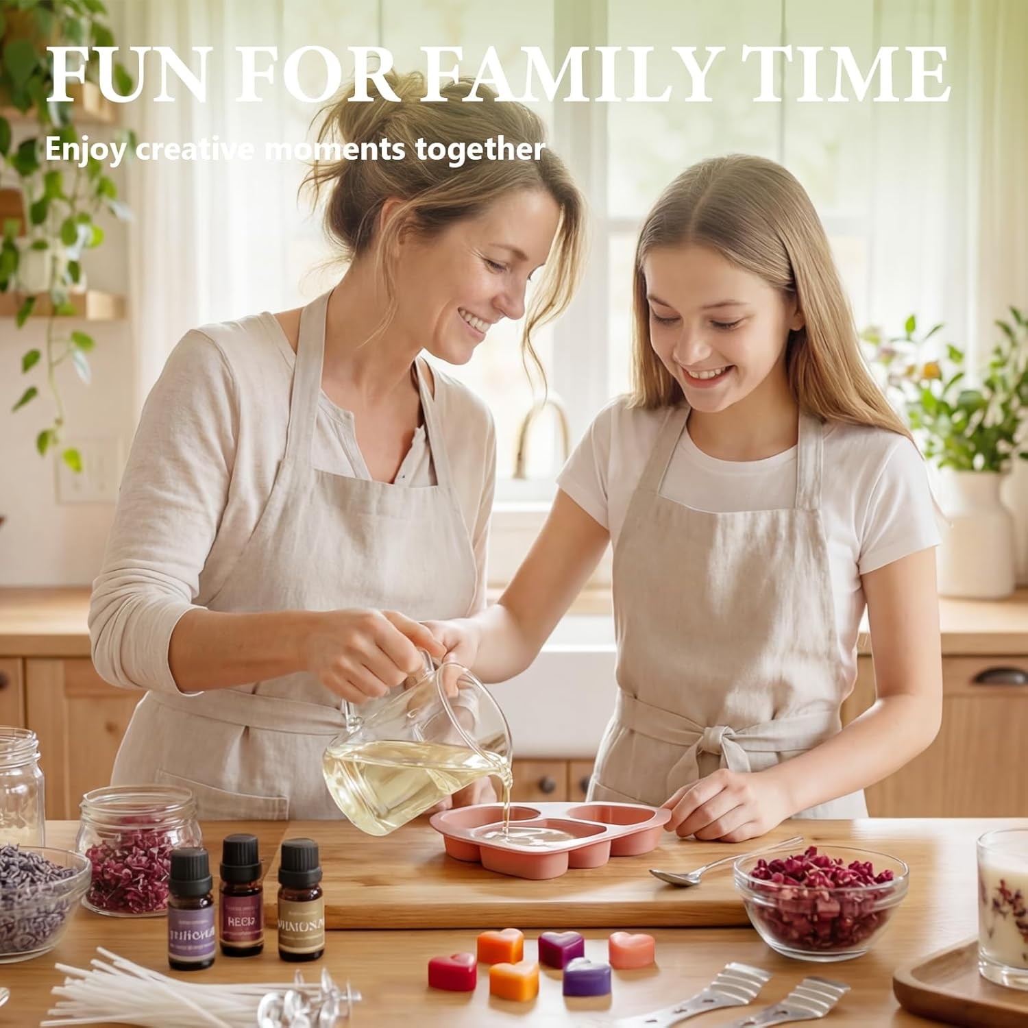 Wax Kit for Candle Making 10 lbs Bag, Premium Natural Soy Wax Flakes,