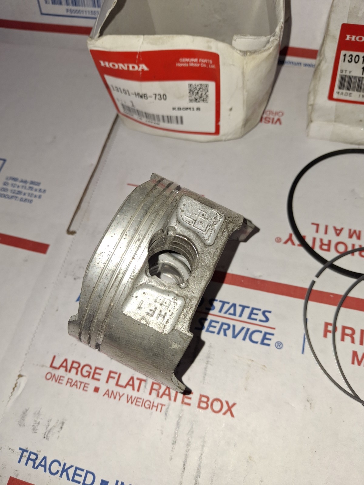 2009 Honda Aquatrax F-15 Piston And Rings NEW DISCONTINUED NOS