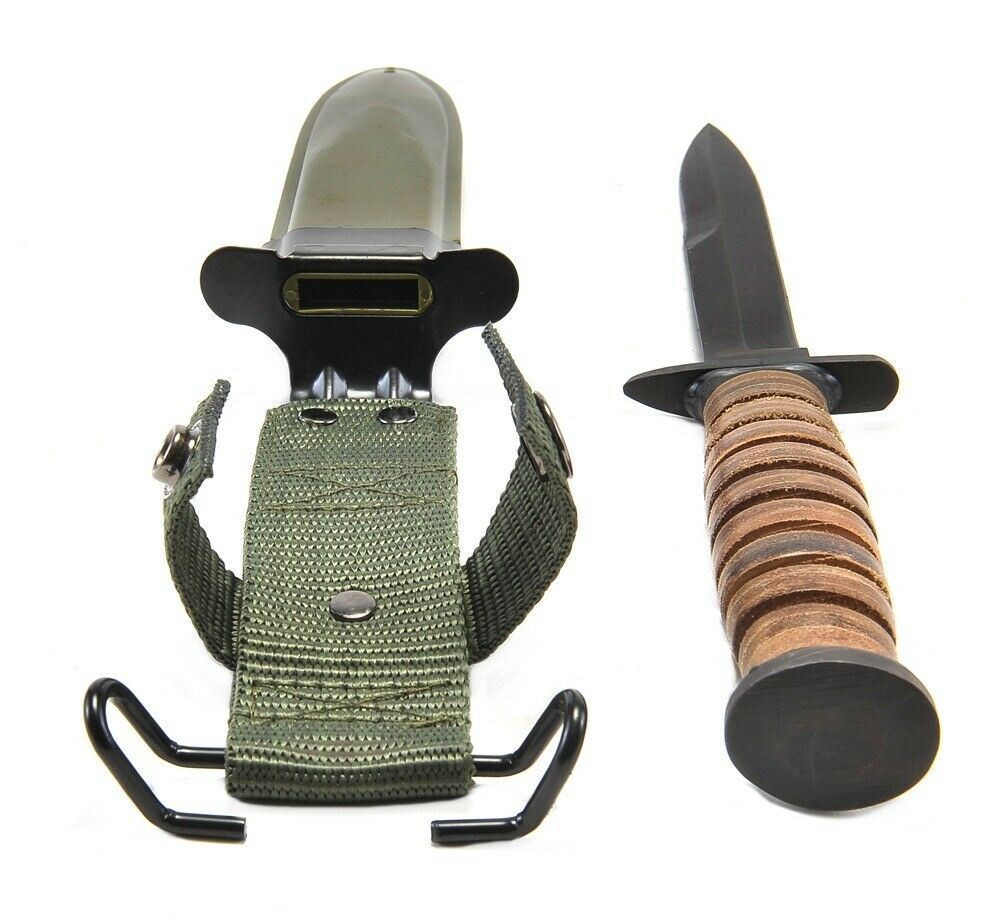 U.S. WWII M3 Fighting Knife with Scabbard