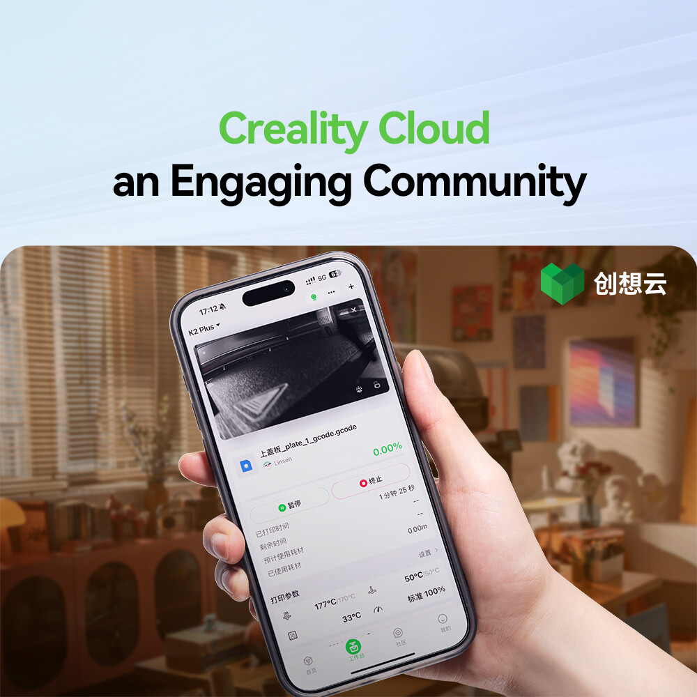 【Refurbished】Creality K2 Plus Combo 3D Printer with Intelligent CFS 16 Colors