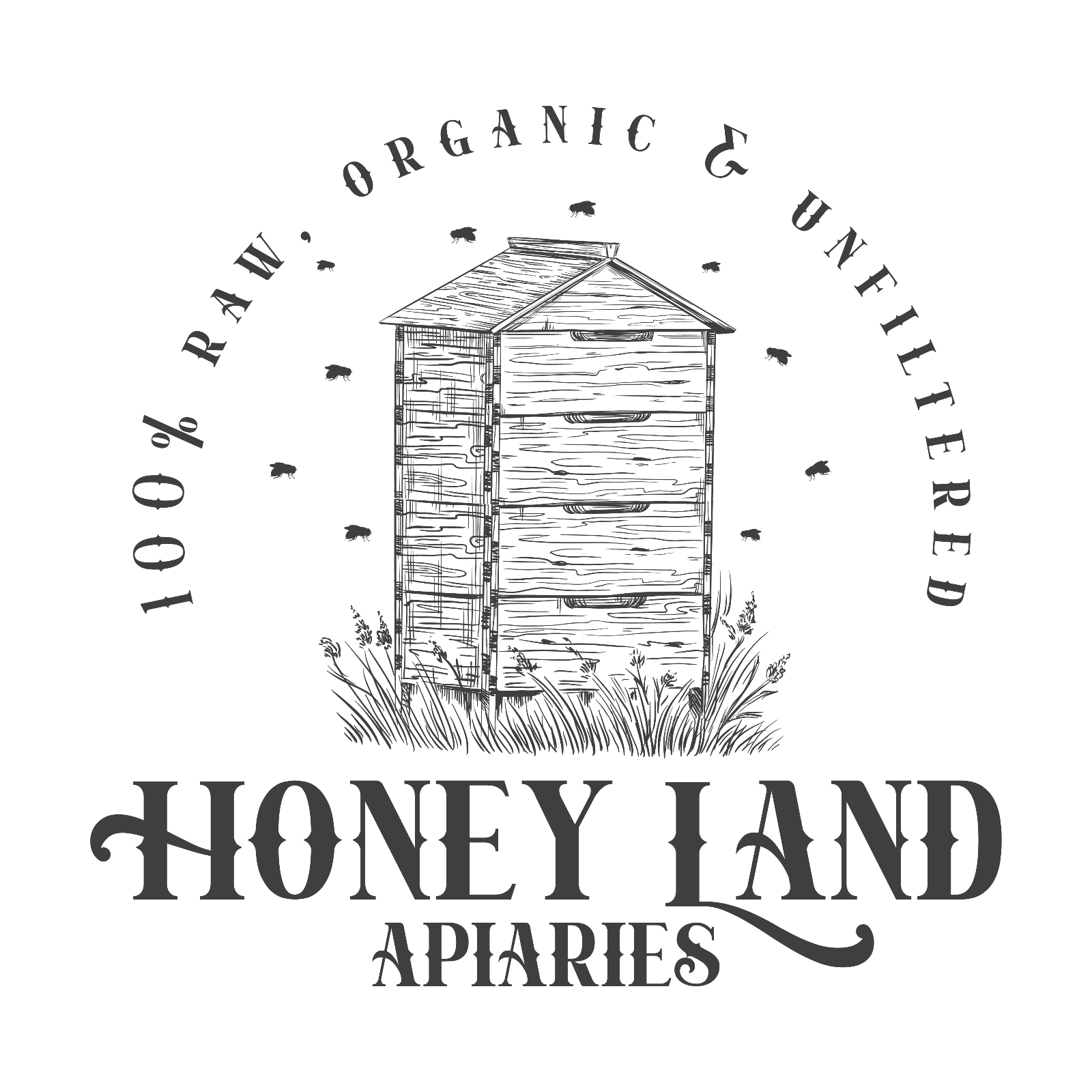 Honey and Walnuts - 100% Raw Wildflower, Local, Organic, Unfiltered