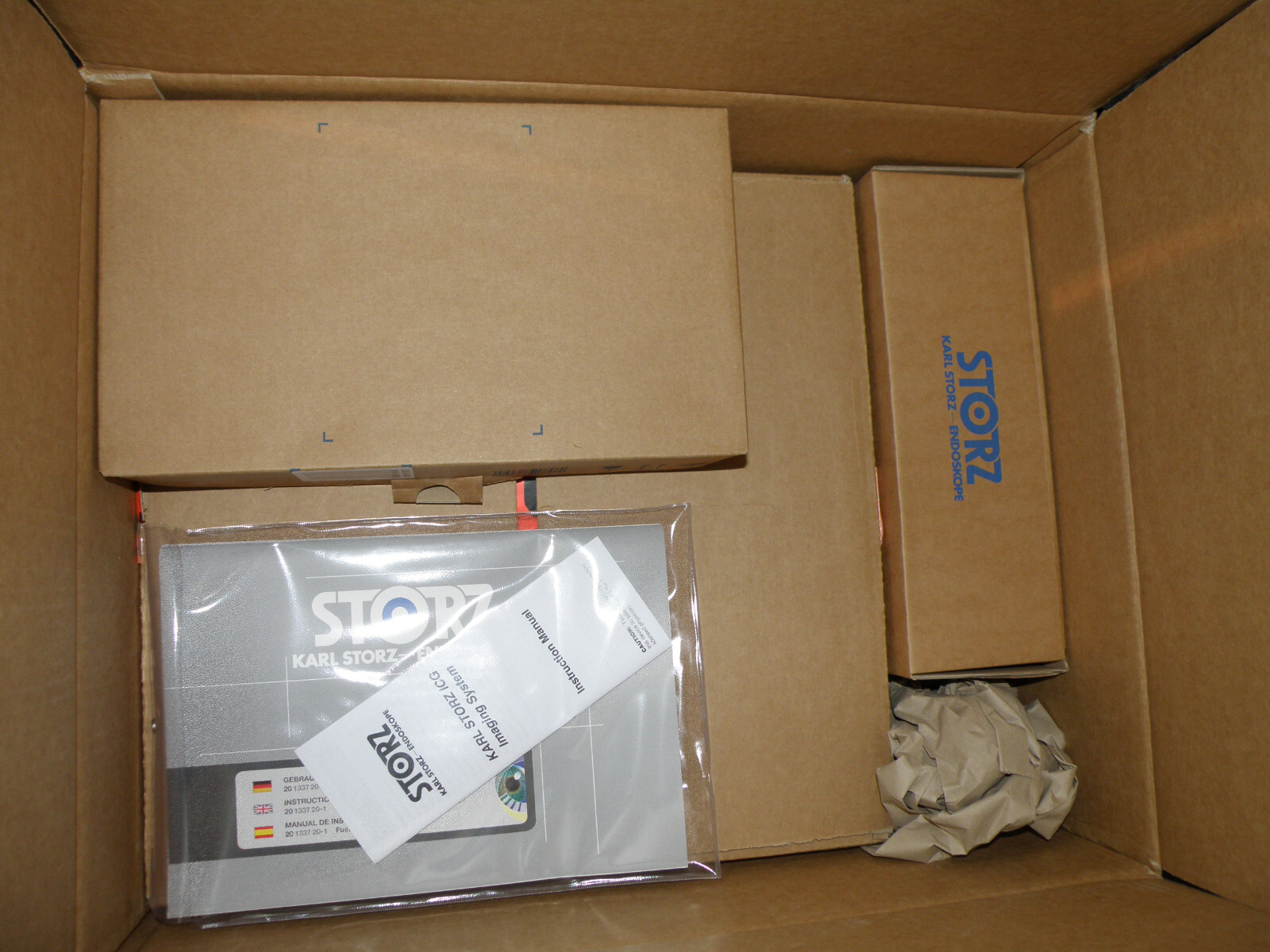 Storz 300 watt Xenon Light Source for Endoscopy, 0 hours, with footswitch, NEW!