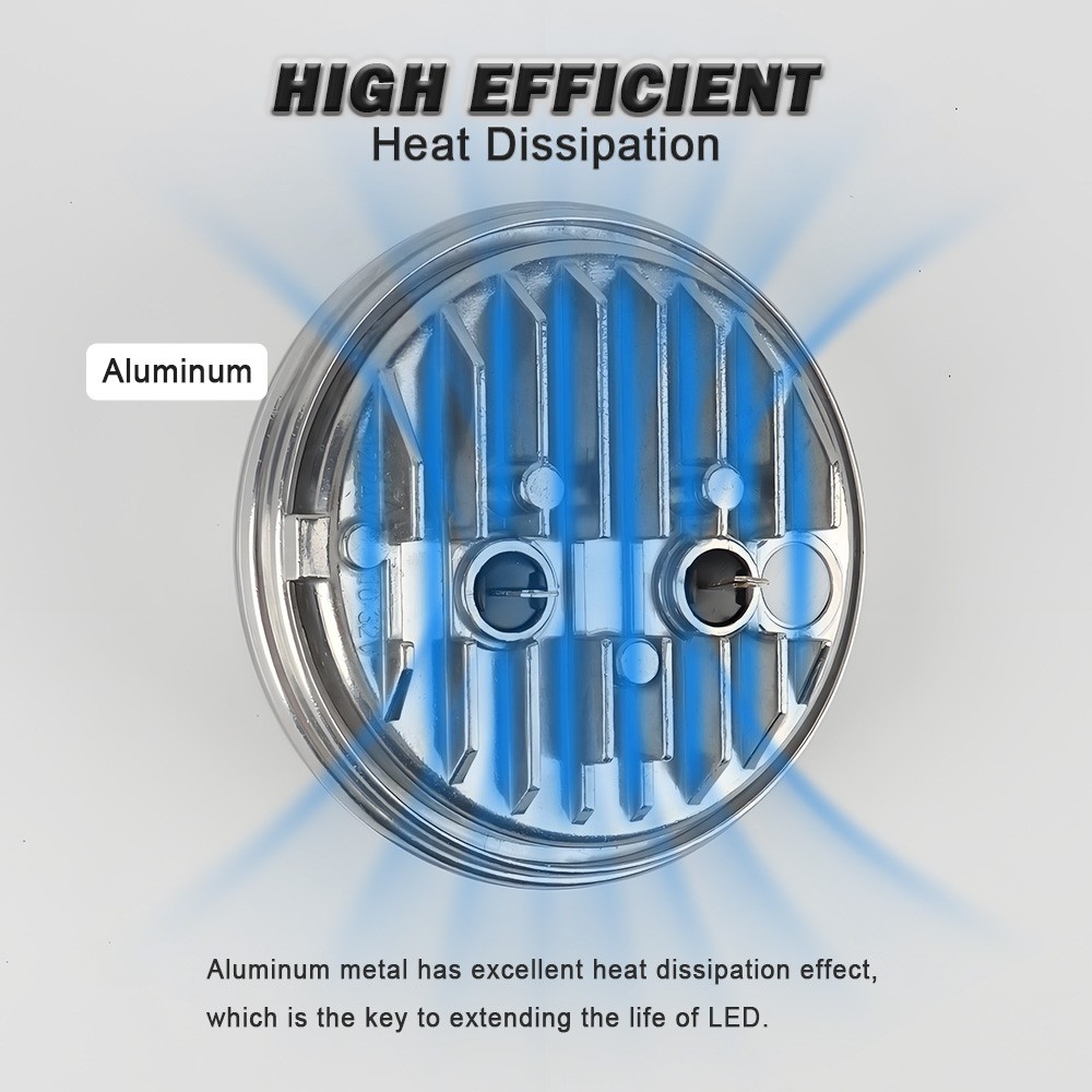 2pcs 90W PAR 36 For Aircraft LED Sealed beam 7200 Lumens LED Landing Light