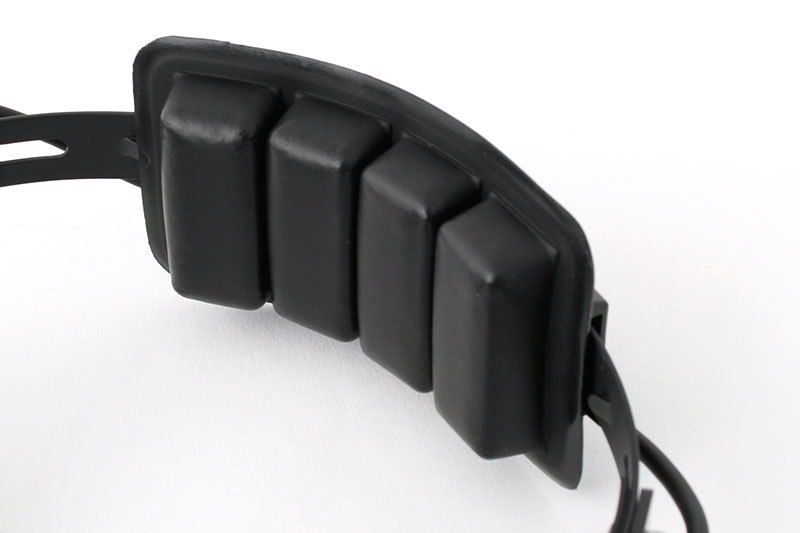 Rugged Over The Head Single Side Two Way Radio Headset Racing Communications