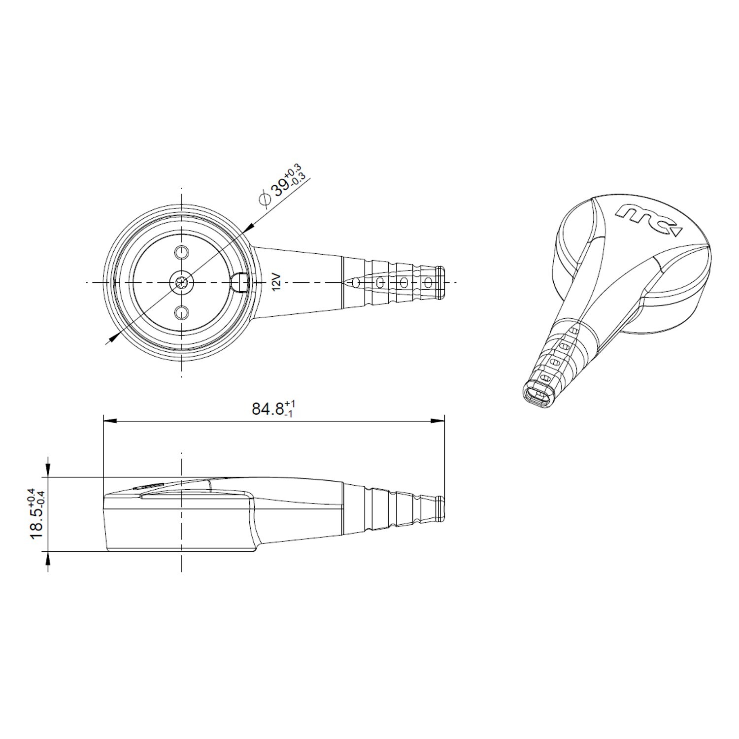 Magnetic Charging Port Mounting Kit for CTEK Chargers: Mercedes-Benz Porsche BMW