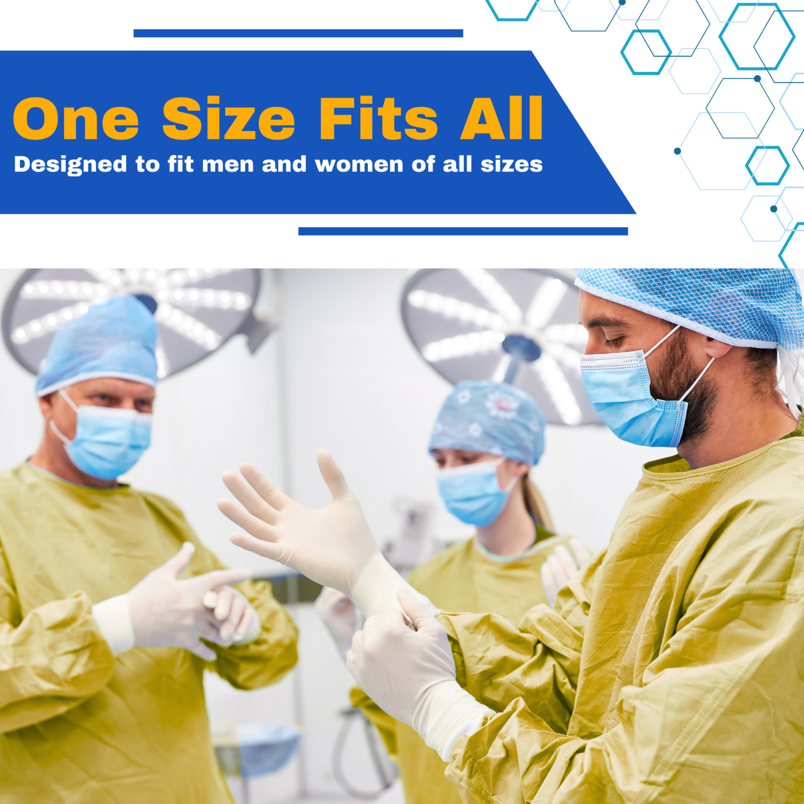 10 Pack Level 2 Disposable Medical Gown Yellow Isolation Gown Hospital Dental