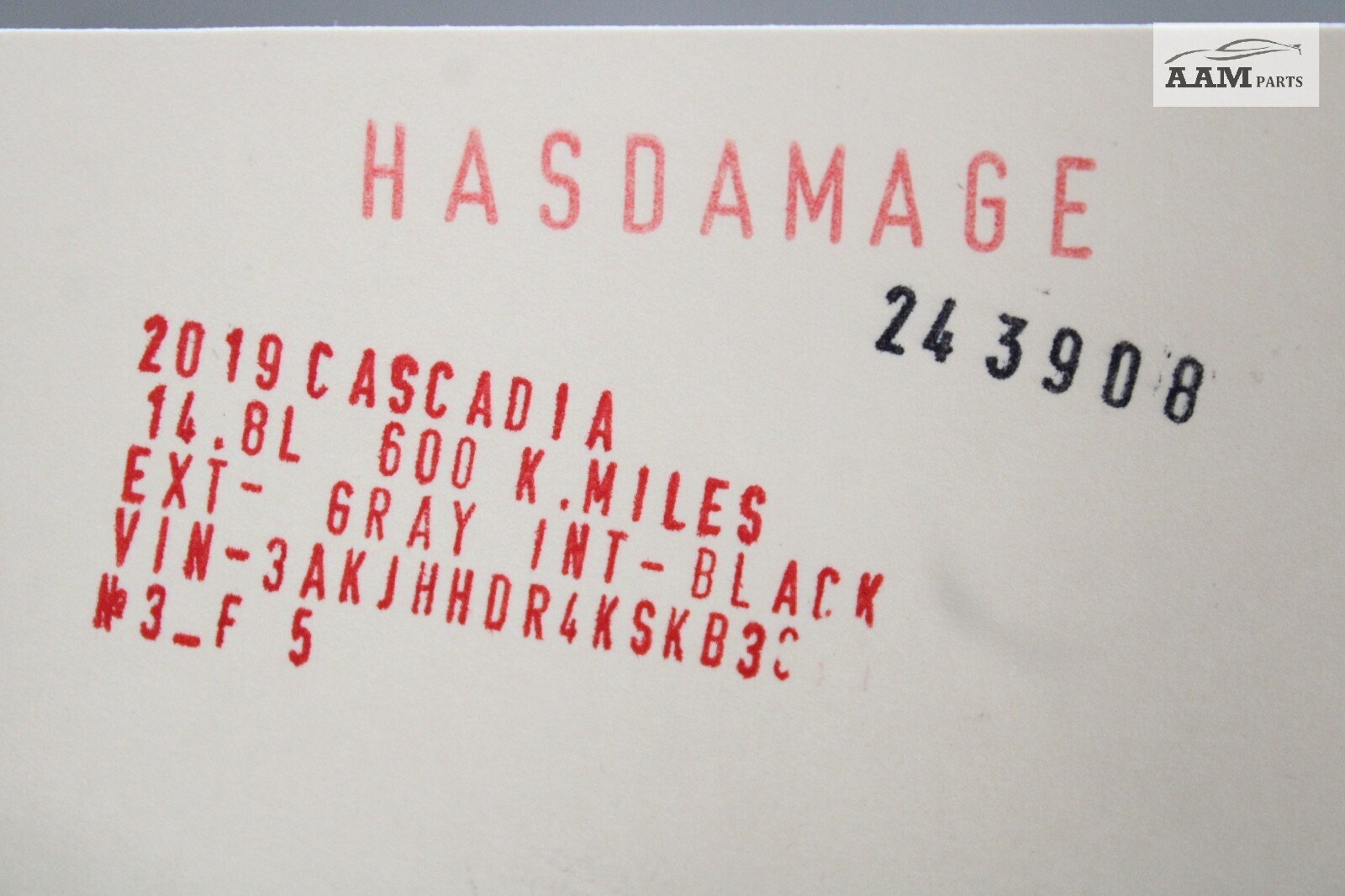 2018-2024 FREIGHTLINER CASCADIA TIRE GOODYEAR 295/75 R22.5 16/32 NDS OEM