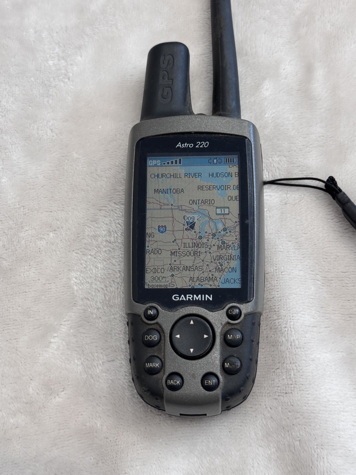 Garmin Astro 220 GPS and DC40 Collar GPS Case And Wall Charger - Working Great ✅
