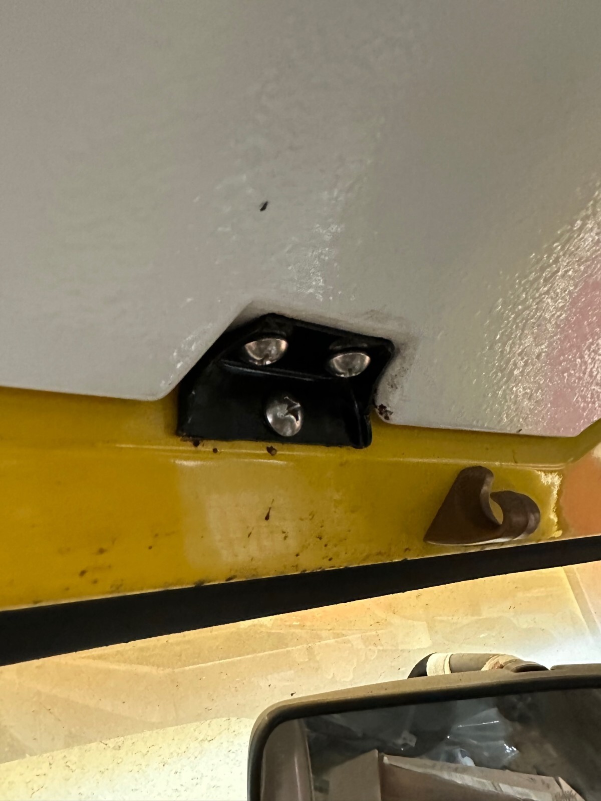 69 to 72 Chevy K5 Blazer & GMC JImmy Front Hard Top A-Pillar Hold Down Brackets