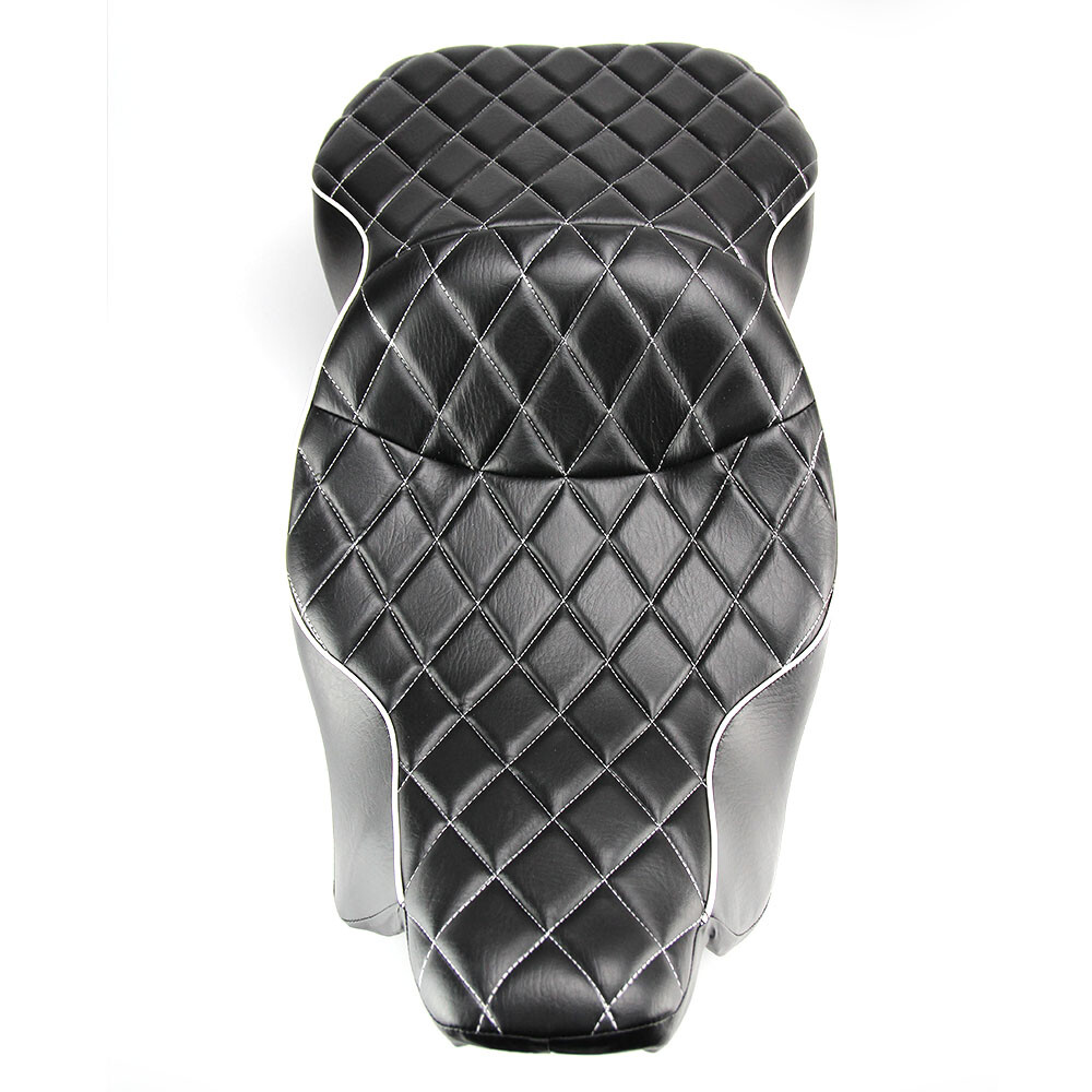 For 97-07 Harley Electra Glide Standard Seat Rider Driver Passenger 2Up Diamond