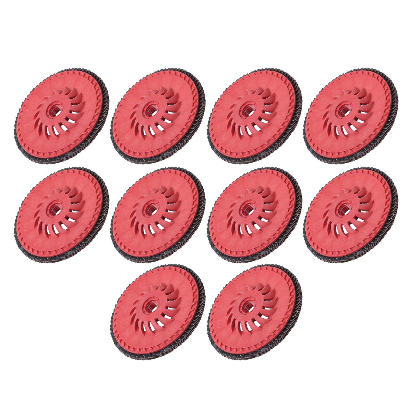 4-1/2 x 7/8" Flap Sanding Disc 80 Grits Type 29 Ceramic Grinding Wheel (10 Pack)