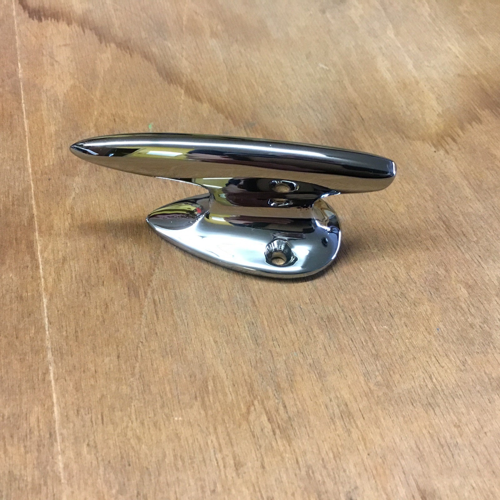 Boat Cleats Chrome Plated Brass 3”