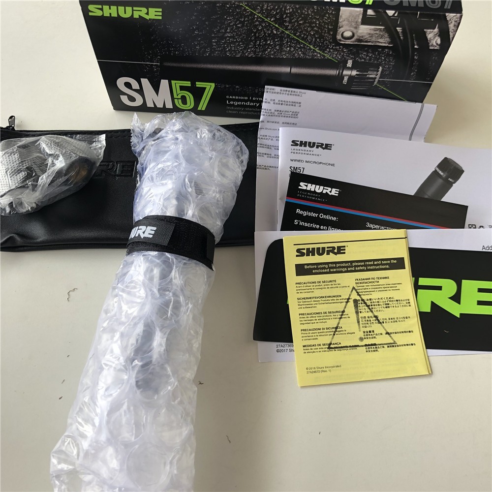 NEW SM57 Cardioid Dynamic Instrument Microphone - SM57LC No Cable