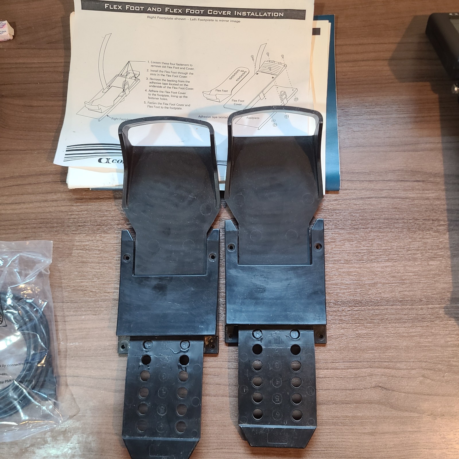 Concept2 PM2 Performance Monitor w/ Arm + Hardware, Pedals, Manuals - Working