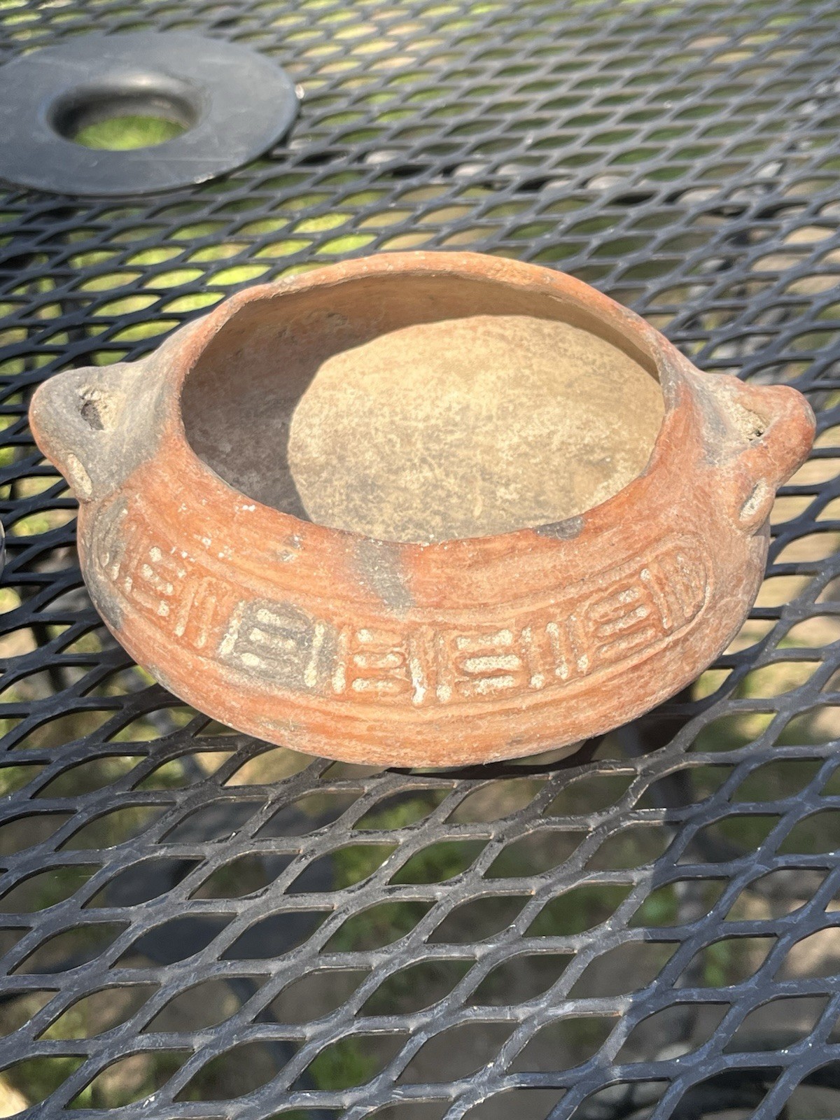 Taino Pottery Bowl PreColumbian Ancient Artifact Arawak Caribe Mayan