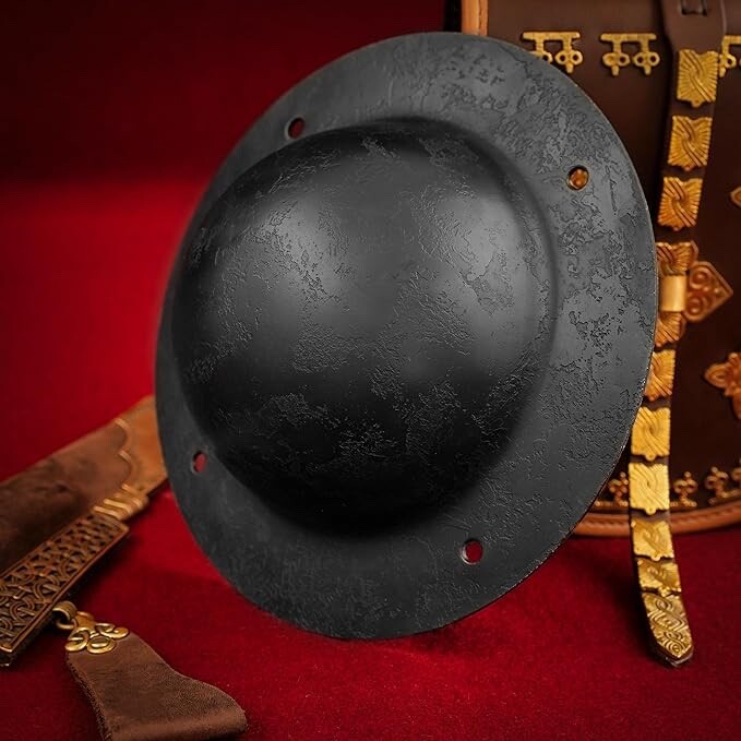 Shield Boss Umbo 14 Gauge Fully Functional Battle Ready Hardware Accessory 7Inch