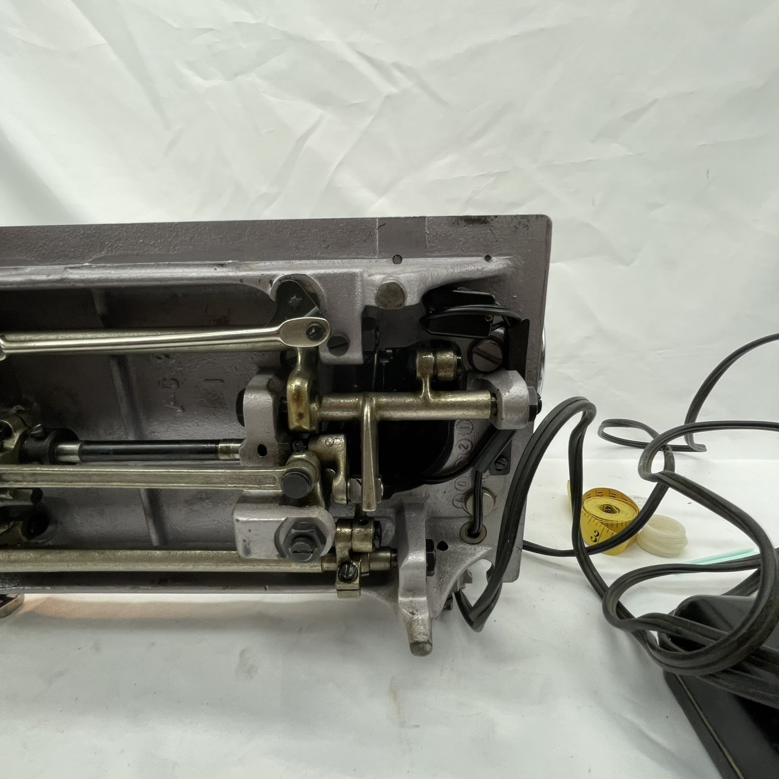 SERVICED - KENMORE 158 HEAVY DUTY 1 Amp Steel Zigzag Sewing Machine JAPAN